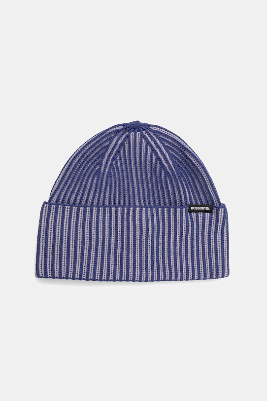 Rossignol czapka wełniana wełna niebieski RLOMH20