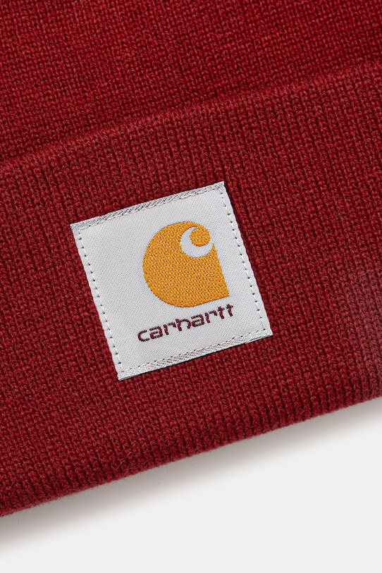 Akcesoria Carhartt WIP czapka Short Watch Hat I017326.H8XX czerwony