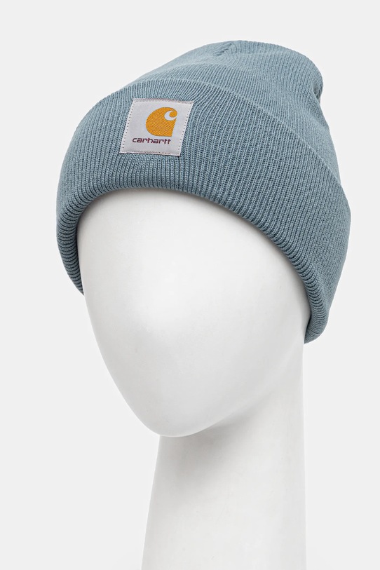 Carhartt WIP czapka Short Watch Hat I017326.33EXX turkusowy AW25