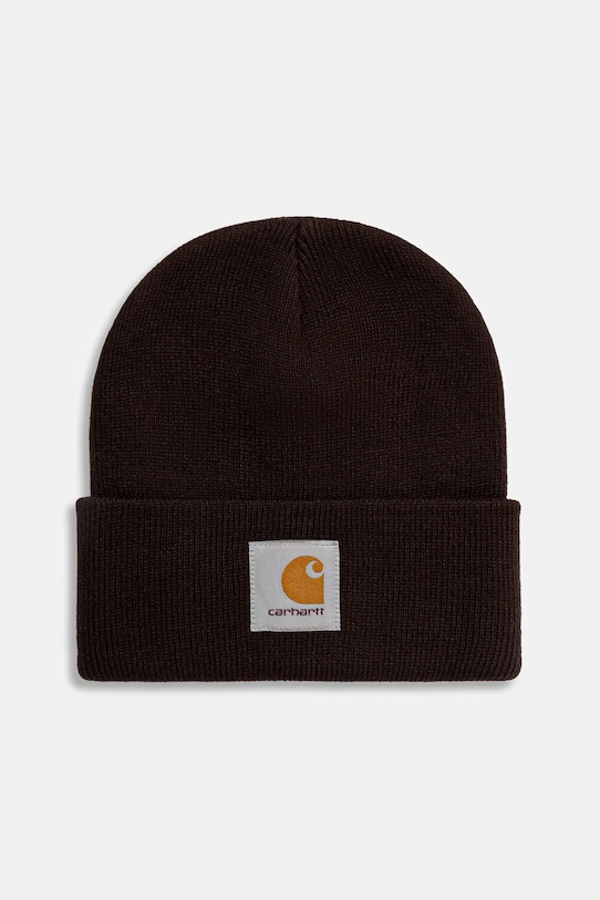Carhartt WIP czapka Short Watch Hat pozostałe brązowy I017326.47XX