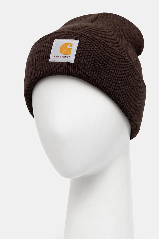 Carhartt WIP czapka Short Watch Hat I017326.47XX brązowy AW25