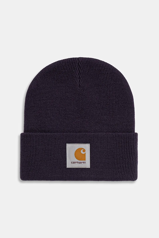 Carhartt WIP czapka Short Watch Hat pozostałe fioletowy I017326.889XX
