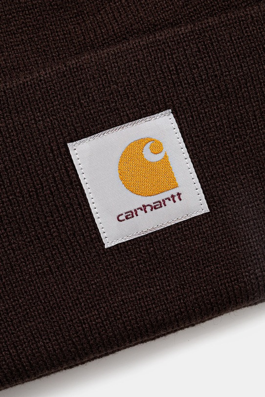 Akcesoria Carhartt WIP czapka Acrylic Watch Hat I020222.33HXX brązowy