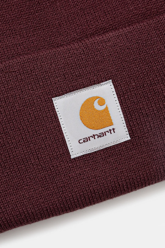 Akcesoria Carhartt WIP czapka Acrylic Watch Hat I020222.33KXX bordowy