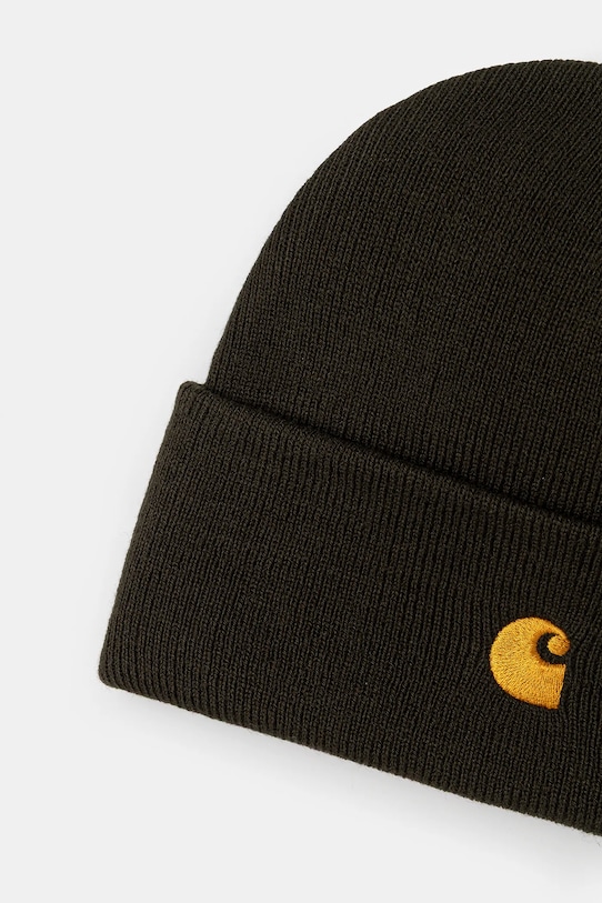 Αξεσουάρ Σκούφος Carhartt WIP Chase Beanie I026222.3CBXX πράσινο