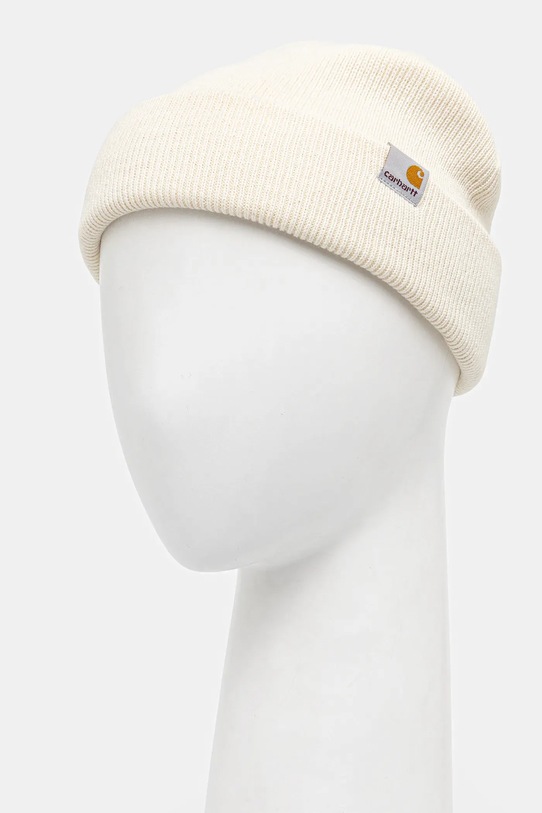 Carhartt WIP czapka Stratus Hat Low I025741.1NGXX beżowy AW25
