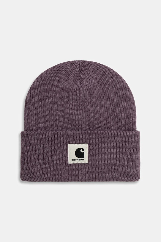 Carhartt WIP czapka W' Ashley Beanie pozostałe fioletowy I035898.33IXX