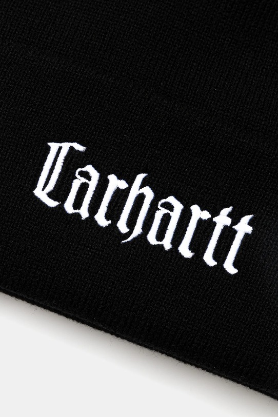 Akcesoria Carhartt WIP czapka Schooling Beanie I035521.K02XX czarny