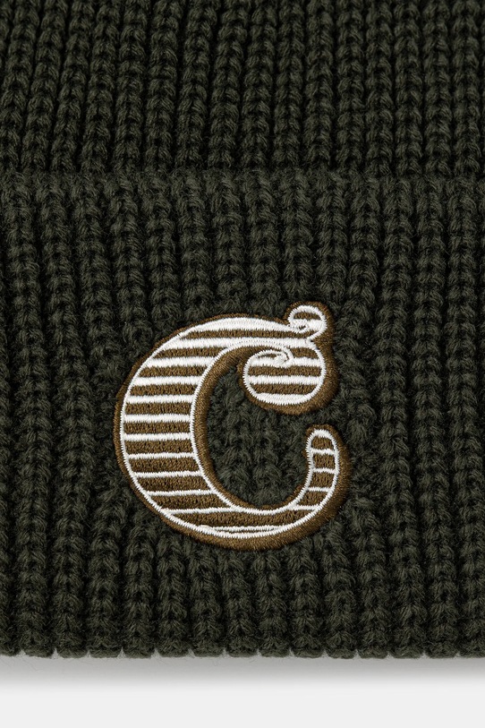 Akcesoria Carhartt WIP czapka Cold World Beanie I035604.2ZXXX zielony