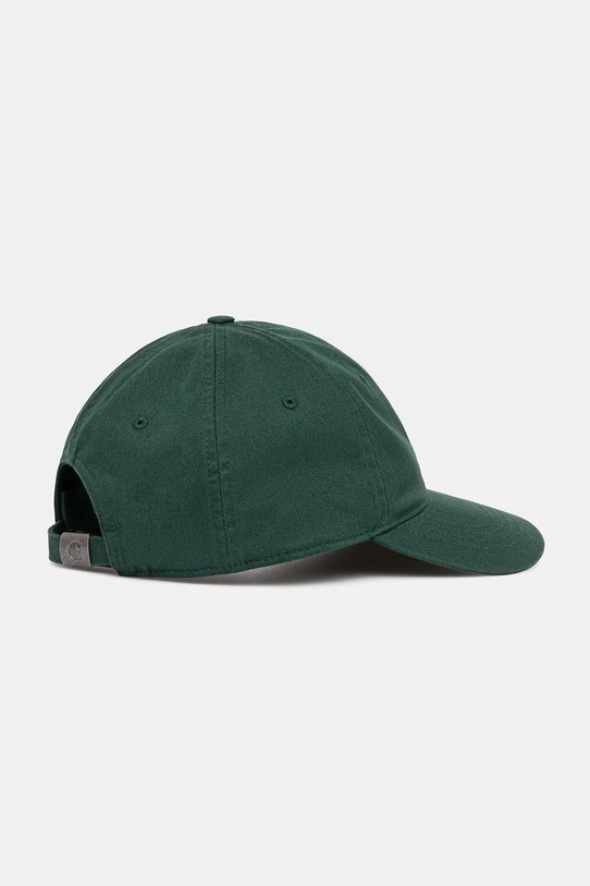Akcesoria Carhartt WIP czapka z daszkiem bawełniana Madison Logo Cap I023750.36IXX zielony