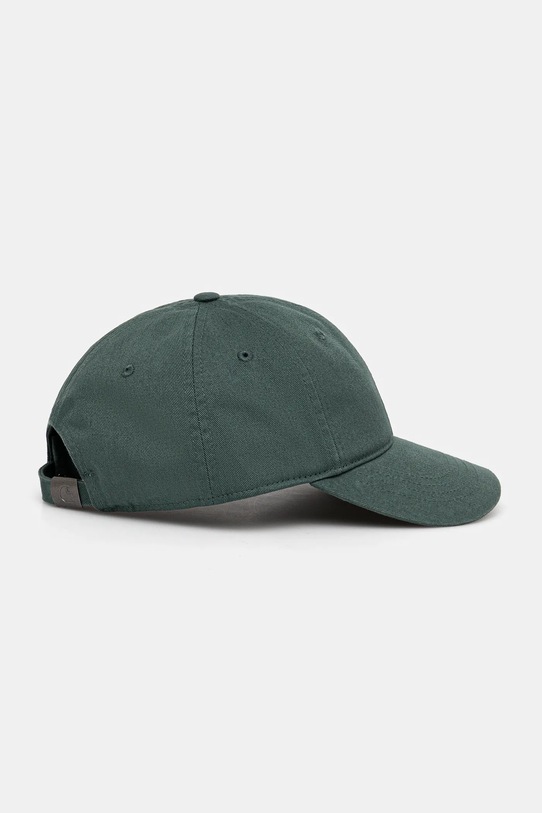 Akcesoria Carhartt WIP czapka z daszkiem bawełniana W' Madison Logo Cap I034606.2OXXX zielony