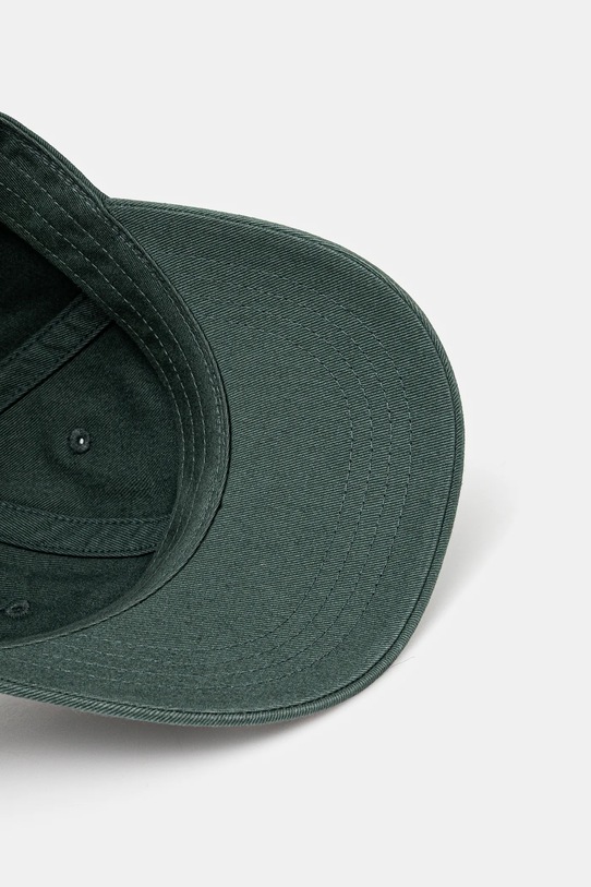 Carhartt WIP czapka z daszkiem bawełniana W' Madison Logo Cap zielony I034606.2OXXX