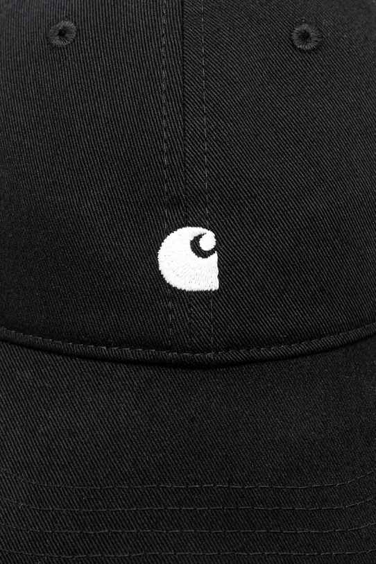 Carhartt WIP czapka z daszkiem bawełniana W' Madison Logo Cap I034606.K02XX czarny AW25