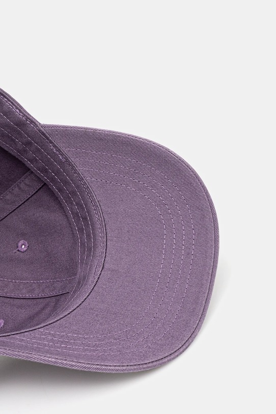 Памучна шапка с козирка Carhartt WIP W' Madison Logo Cap виолетов I034606.38NXX