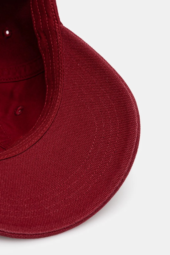 Carhartt WIP czapka z daszkiem bawełniana Selby Canvas Cap czerwony I035414.H806