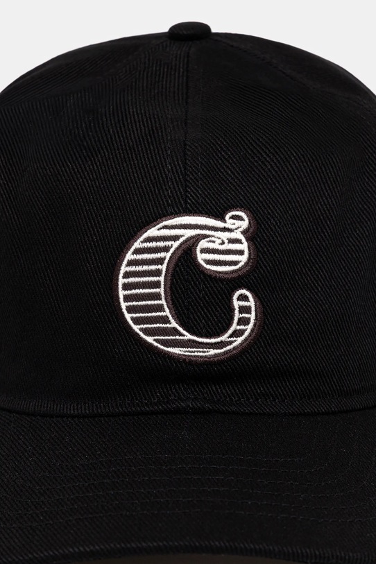 Carhartt WIP czapka z daszkiem bawełniana Cold World Cap I035663.89XX czarny AW25