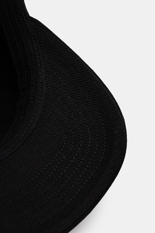 Carhartt WIP czapka z daszkiem bawełniana Cold World Cap czarny I035663.89XX