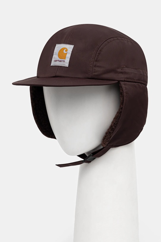 Кепка Carhartt WIP Oltera Ear Guard Cap I035409.33HXX коричневий AW25