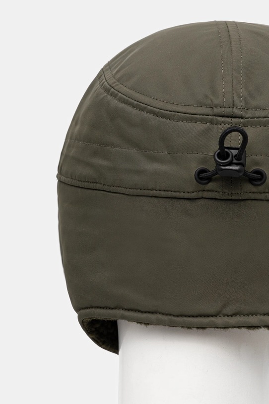 Akcesoria Carhartt WIP czapka z daszkiem Oltera Ear Guard Cap I035409.63XX zielony