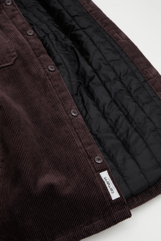 Carhartt WIP kurtka bawełniana Whitsome Shirt Jac I028827.33HXX fioletowy