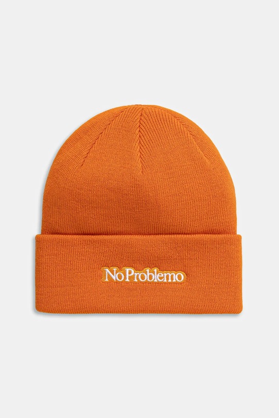 No Problemo czapka Beanie gładkie pomarańczowy NP9020904