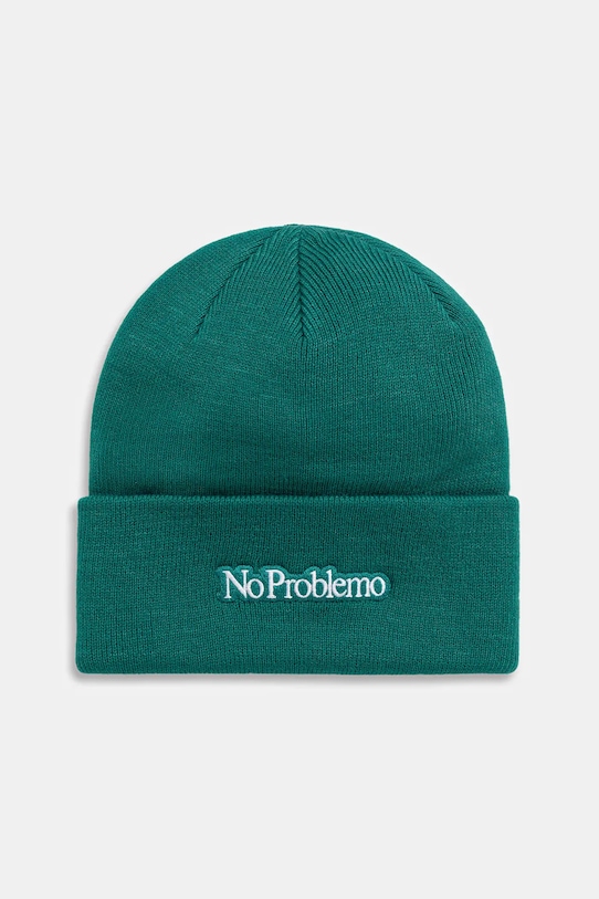 Σκούφος No Problemo Beanie απλό πράσινο NP9020904