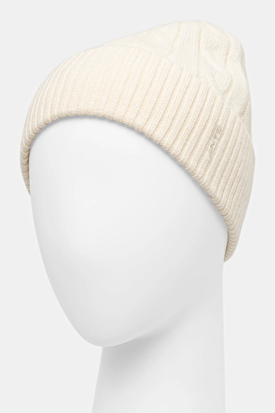 Gant czapka wełniana 4910058 beżowy AW25