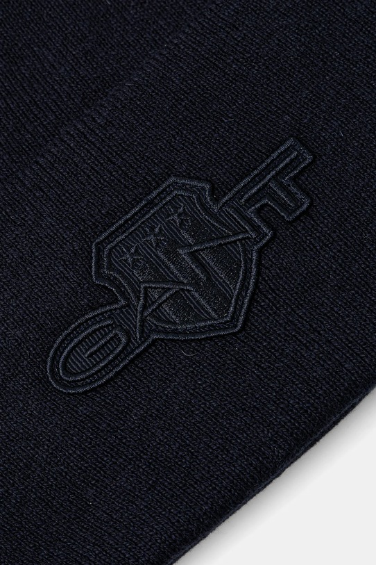 Gant czapka z domieszką wełny 9910050 granatowy AW25