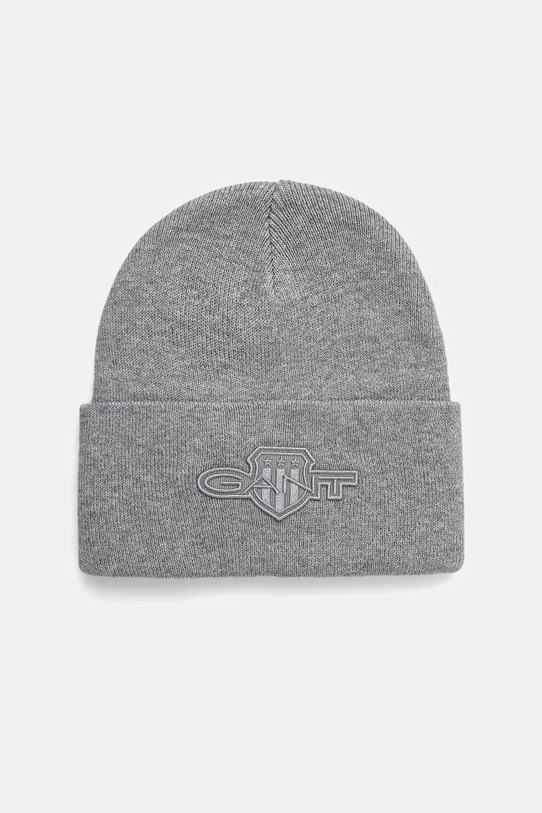 Gant czapka z domieszką wełny z domieszką wełny szary 9910050