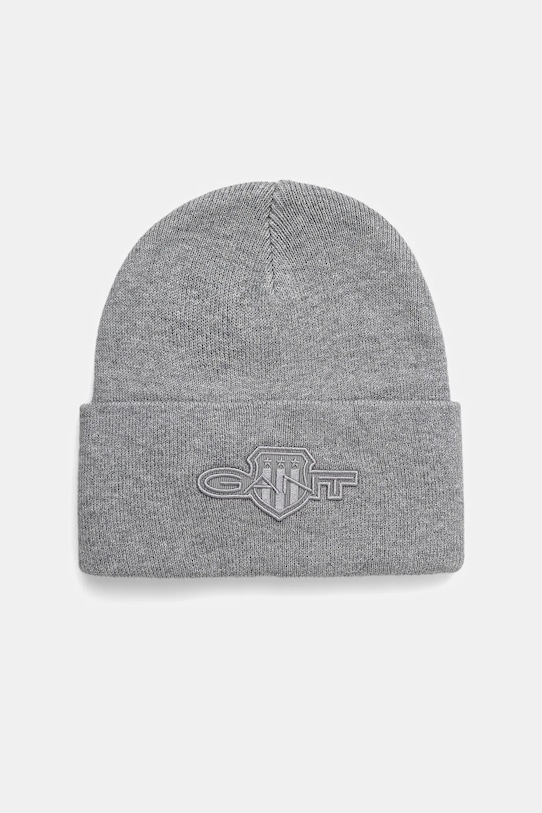 Gant czapka z domieszką wełny z domieszką wełny szary 9910050