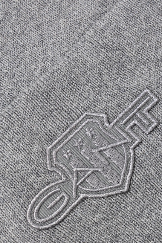 Gant czapka z domieszką wełny 9910050 szary AW25