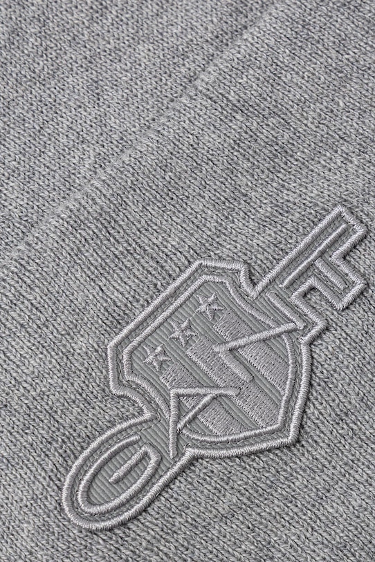 Gant czapka z domieszką wełny 9910050 szary AW25