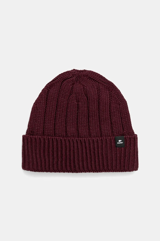 Eisbar czapka z dodatkiem wełny Ayo MÜ średniej grubości bordowy E31006