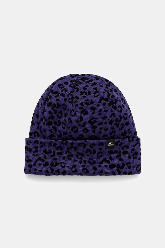 Eisbar czapka z dodatkiem wełny Banto MÜ średniej grubości fioletowy E31010