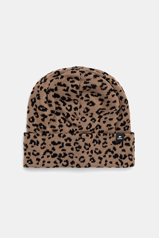 Eisbar czapka z dodatkiem wełny Banto MÜ średniej grubości brązowy E31010