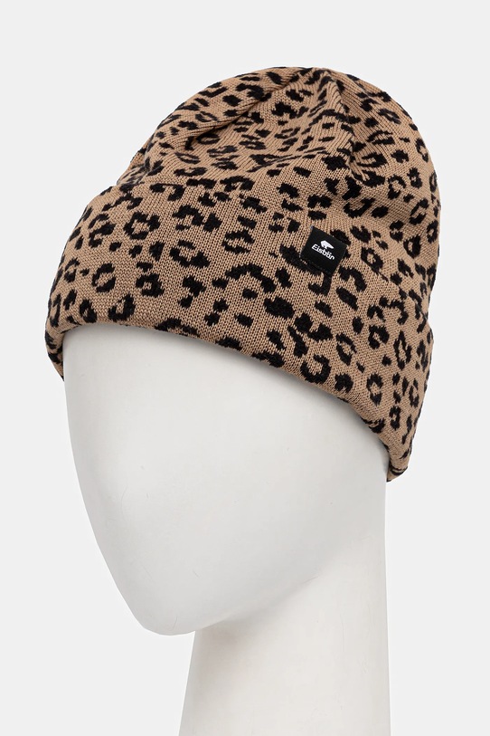 Eisbar czapka z dodatkiem wełny Banto MÜ E31010 brązowy AW25