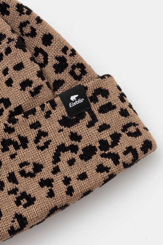 Akcesoria Eisbar czapka z dodatkiem wełny Banto MÜ E31010 brązowy