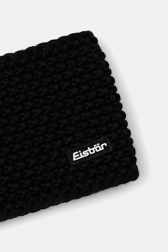 Eisbar opaska z dodatkiem wełny Jamies STB E408511 czarny AW25