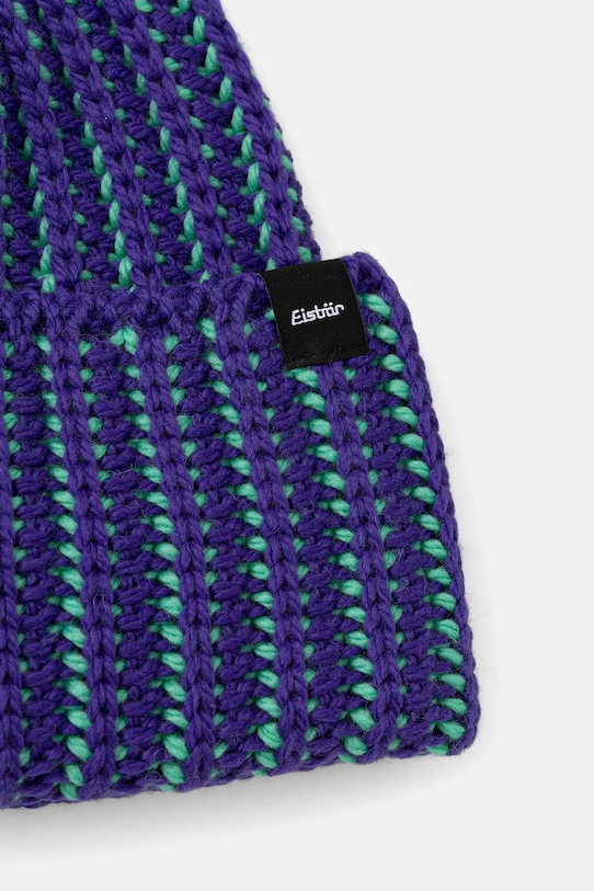 Eisbar pălărie din amestec de lână Ronda Pompon MÜ E30977 violet AW25