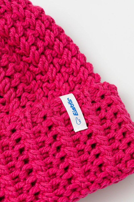 Doplnky Čiapka s prímesou vlny Eisbar Selda MÜ E31025 ružová