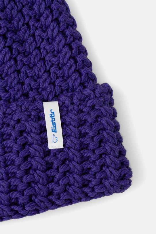 Čiapka s prímesou vlny Eisbar Selda MÜ E31025 fialová AW25