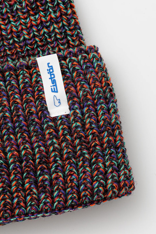 Akcesoria Eisbar czapka z dodatkiem wełny Swell MÜ E31009 pomarańczowy