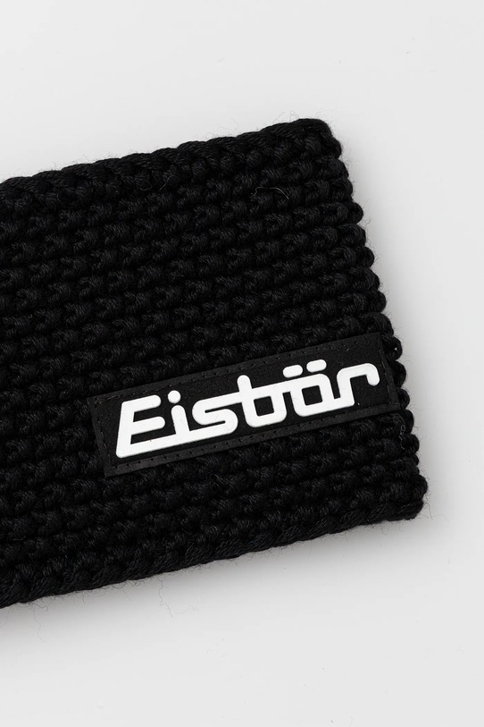 Eisbar opaska z dodatkiem wełny Jamies STB SA E37045 czarny AW25