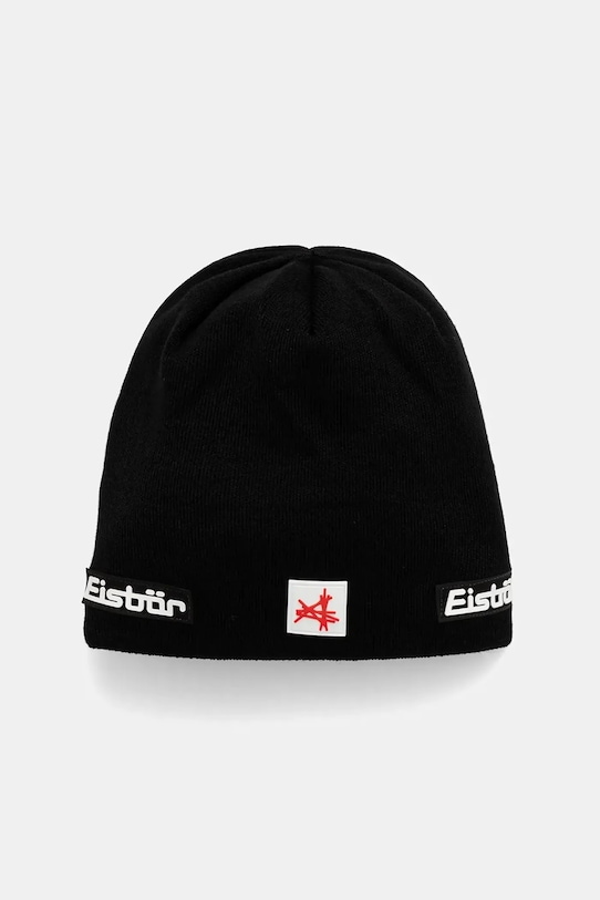 Eisbar czapka z dodatkiem wełny Ogle OS MÜ SA aplikacja czarny E33169