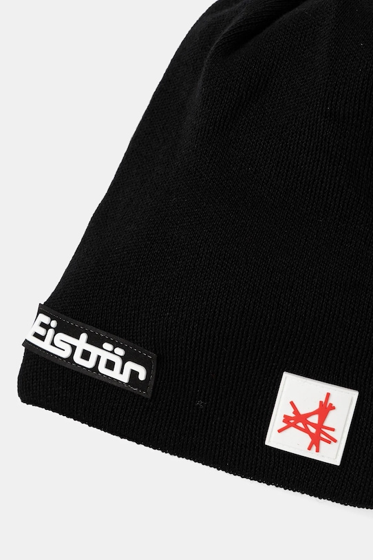 Eisbar czapka z dodatkiem wełny Ogle OS MÜ SA E33169 czarny AW25