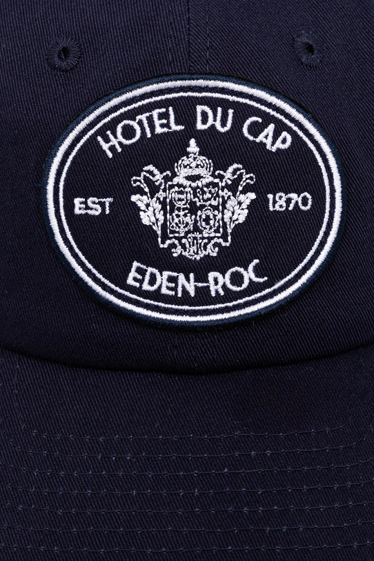 Sporty & Rich czapka z daszkiem bawełniana Eden Crest AC04060621BL106 granatowy AW25