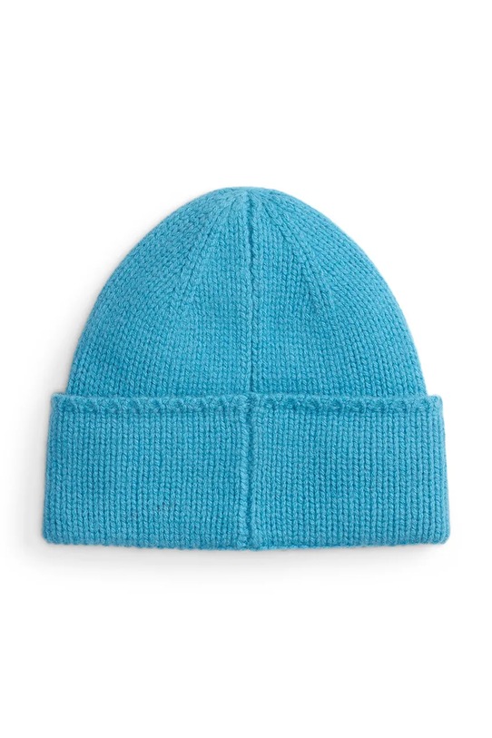 Polo Ralph Lauren czapka wełniana WOOL PONY 455954355009 niebieski AW25