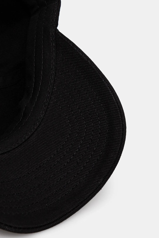 Café Kitsuné czapka z daszkiem bawełniana czarny CKNU06102WW0096