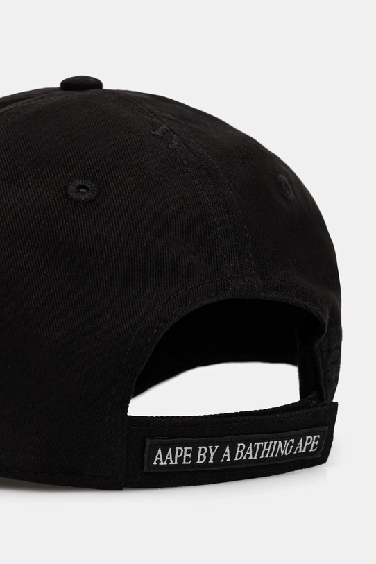 Akcesoria AAPE czapka z daszkiem bawełniana Main AAPCPM5314XXO czarny