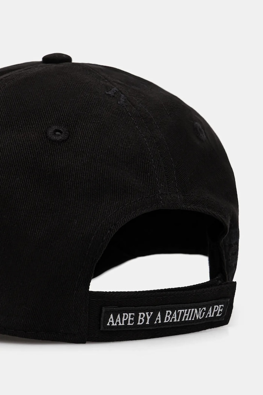 Akcesoria AAPE czapka z daszkiem bawełniana Main AAPCPM5314XXO czarny